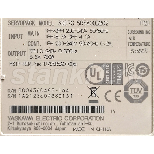 Yaskawa SGD7S 44